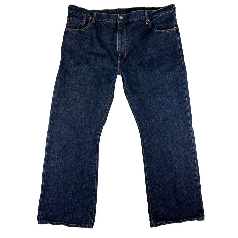 Levi's 517 Jeans Mens Blue Straight Leg Jeans Size 44x30 (43x31 Measured)